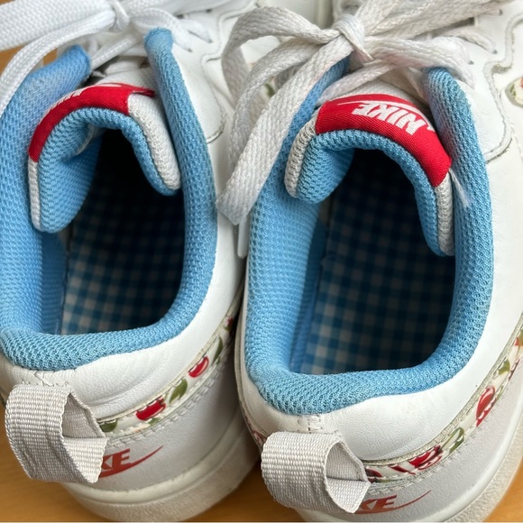 Nike Court Borough Low 2 BG 1 Cherry Shoes | Y7 - Picture 12 of 13